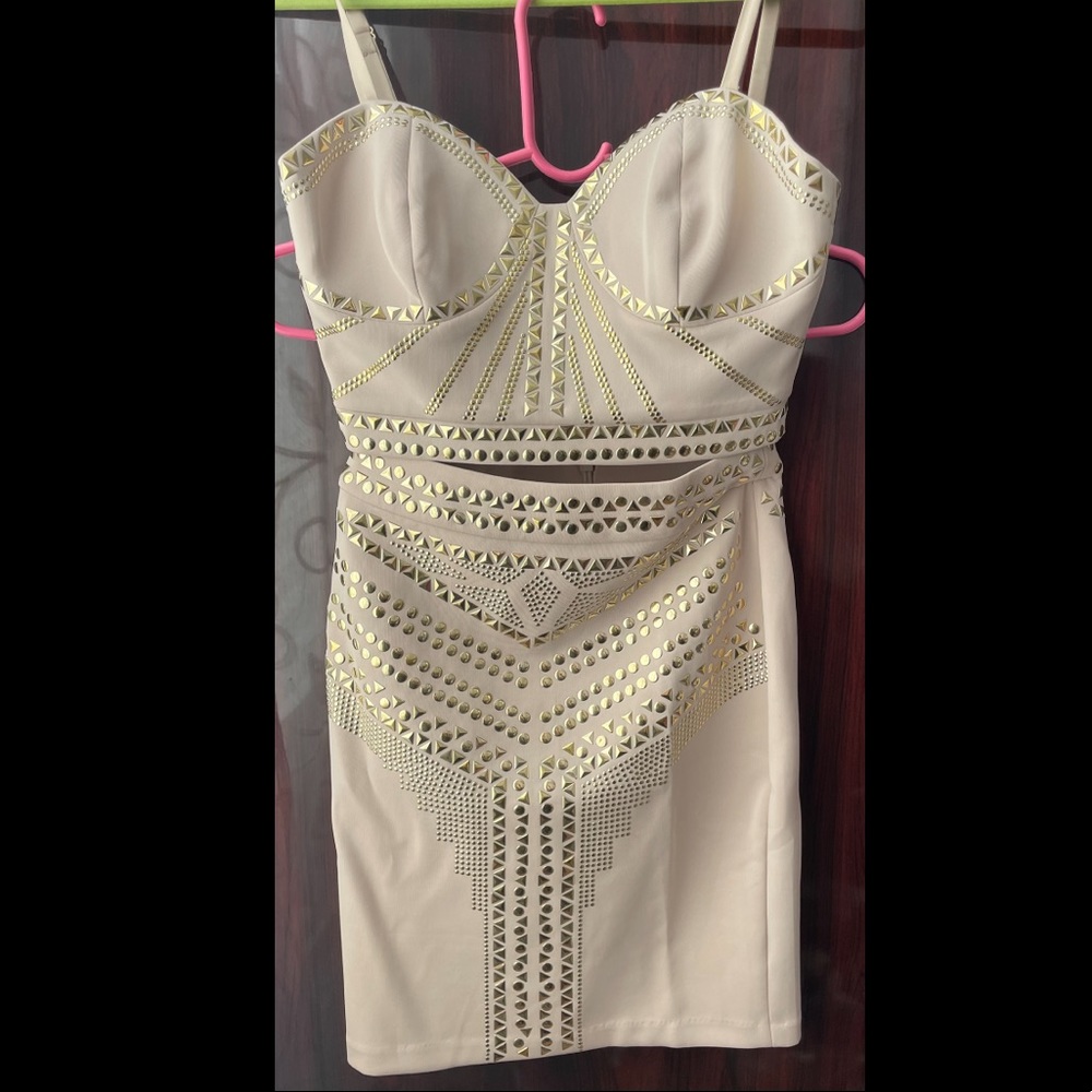 Wow couture skirt crop top set